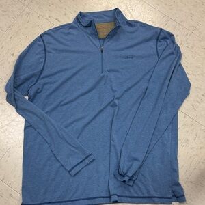 Orvis Steel Blue Long-Sleeve Quarter-Zip